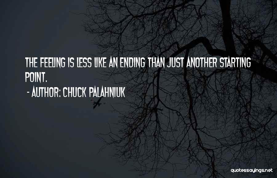 Feeling Less Than Quotes By Chuck Palahniuk