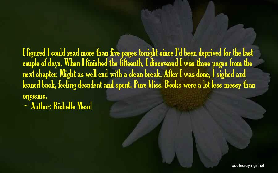 Feeling Less Than Quotes By Richelle Mead