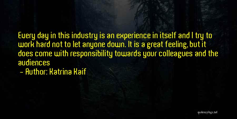 Feeling Let Down Quotes By Katrina Kaif