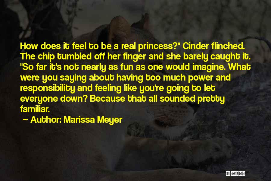 Feeling Let Down Quotes By Marissa Meyer