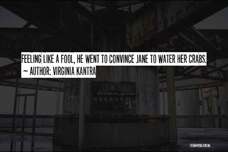 Feeling Like A Fool Quotes By Virginia Kantra