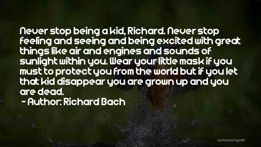 Feeling Like A Little Kid Quotes By Richard Bach