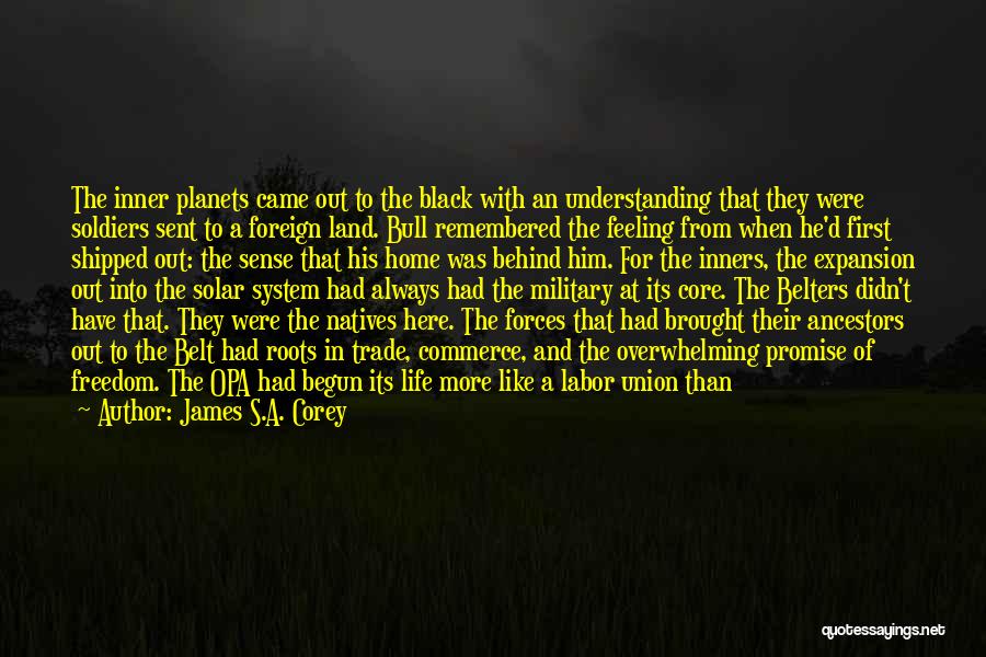 Feeling Like Home Quotes By James S.A. Corey