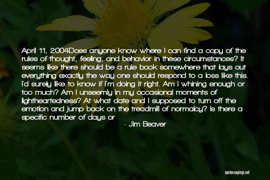 Feeling Like You're In Love Quotes By Jim Beaver