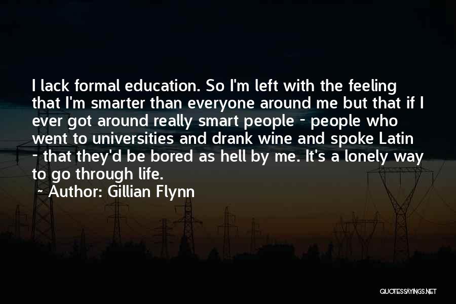 Feeling Lonely Quotes By Gillian Flynn