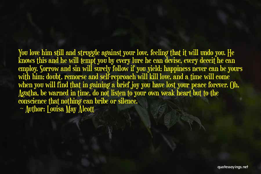 Feeling Lost In Love Quotes By Louisa May Alcott