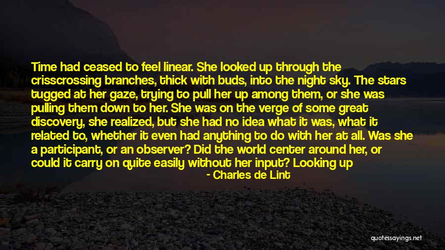 Feeling Lost In The World Quotes By Charles De Lint Feeling Lost In The World Quotes By Charles De Lint