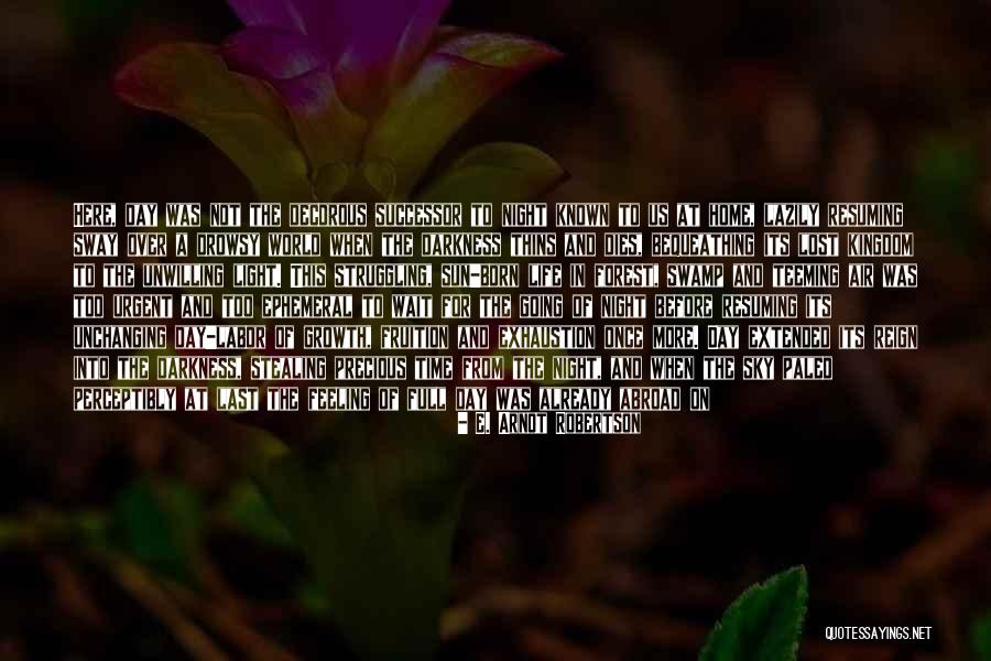 Feeling Lost In The World Quotes By E. Arnot Robertson Feeling Lost In The World Quotes By E. Arnot Robertson