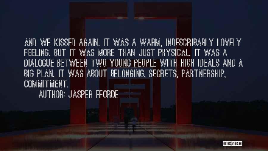 Feeling Love Again Quotes By Jasper Fforde