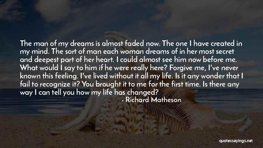 Feeling Love For The First Time Quotes By Richard Matheson Feeling Love For The First Time Quotes By Richard Matheson