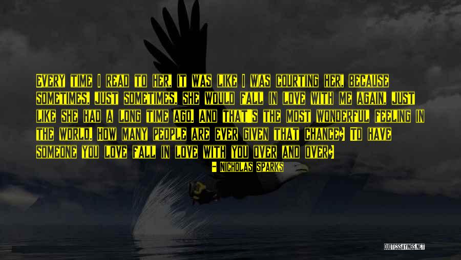 Feeling Love With Her Quotes By Nicholas Sparks Feeling Love With Her Quotes By Nicholas Sparks