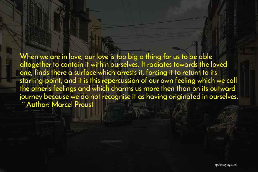 Feeling Loved Quotes By Marcel Proust