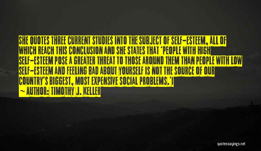 Feeling Low Quotes By Timothy J. Keller