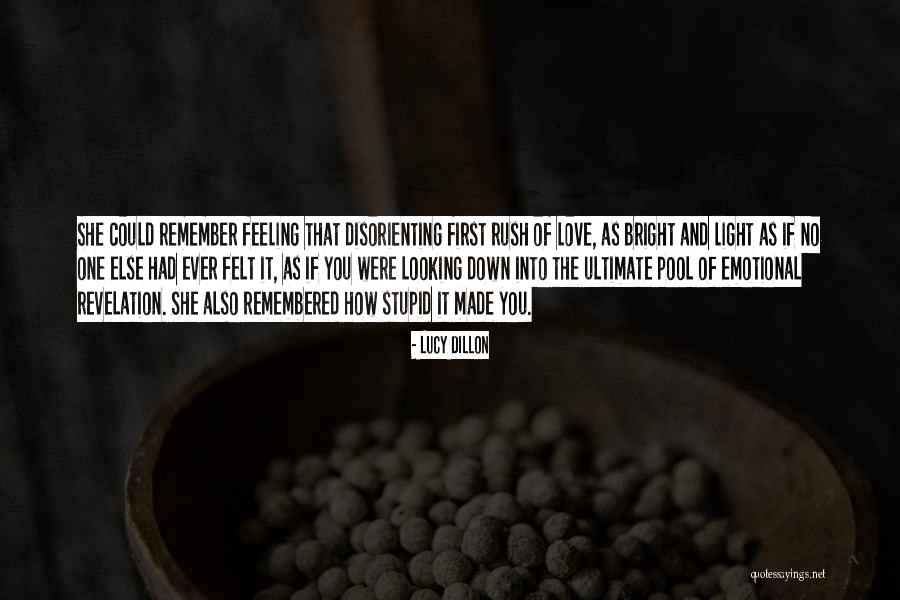 Feeling Lucy Quotes By Lucy Dillon Feeling Lucy Quotes By Lucy Dillon