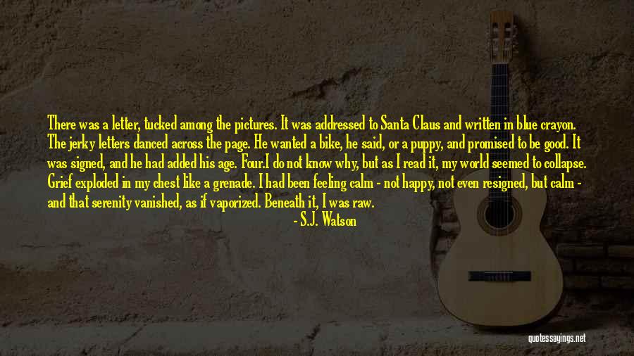 Feeling My Age Quotes By S.J. Watson Feeling My Age Quotes By S.J. Watson