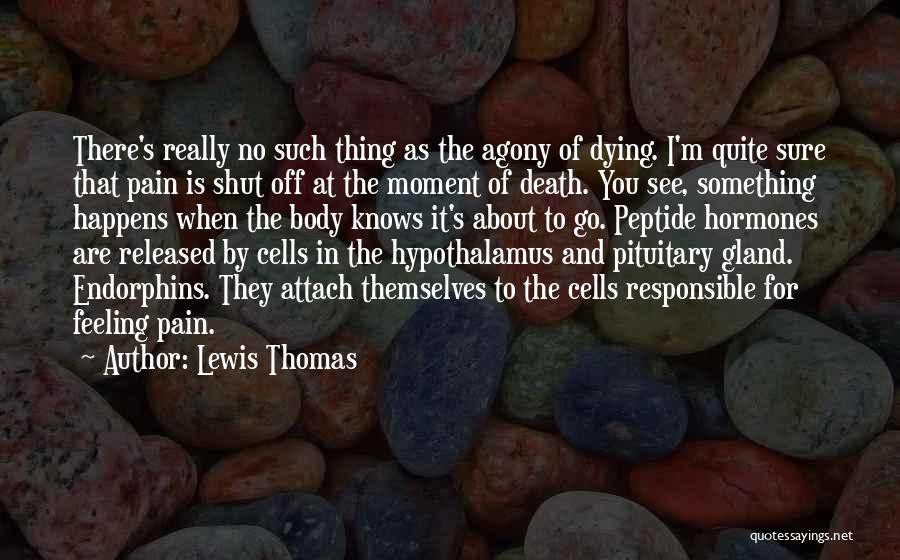 Feeling No Pain Quotes By Lewis Thomas