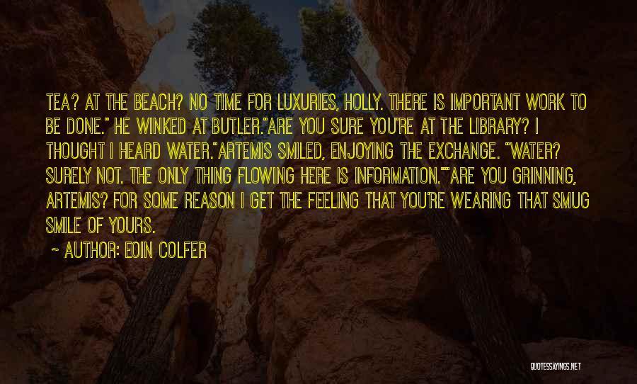 Feeling Not Important Quotes By Eoin Colfer