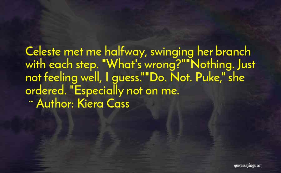 Feeling Nothing Quotes By Kiera Cass