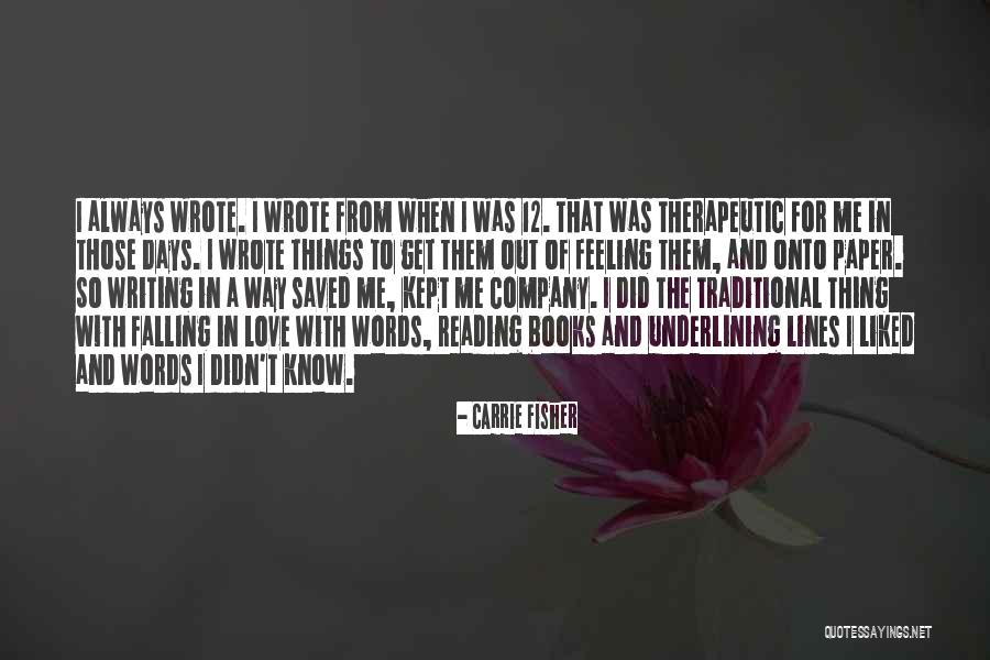Feeling Of Falling In Love Quotes By Carrie Fisher Feeling Of Falling In Love Quotes By Carrie Fisher