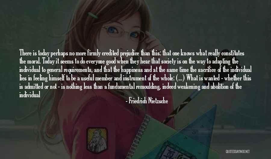 Feeling Of Happiness Quotes By Friedrich Nietzsche