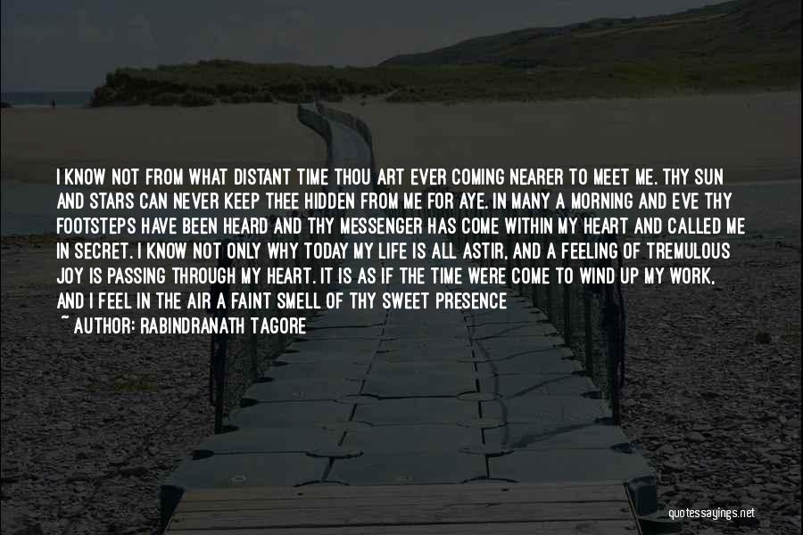 Feeling Of Heart Quotes By Rabindranath Tagore