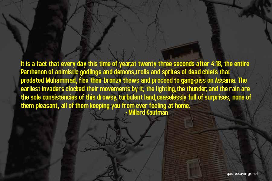 Feeling Of Home Quotes By Millard Kaufman