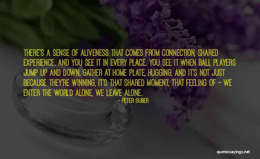 Feeling Of Home Quotes By Peter Guber