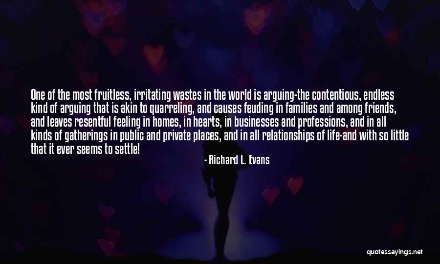 Feeling Of Home Quotes By Richard L. Evans