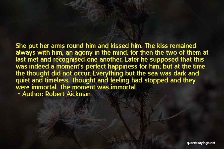 Feeling Of Kiss Quotes By Robert Aickman