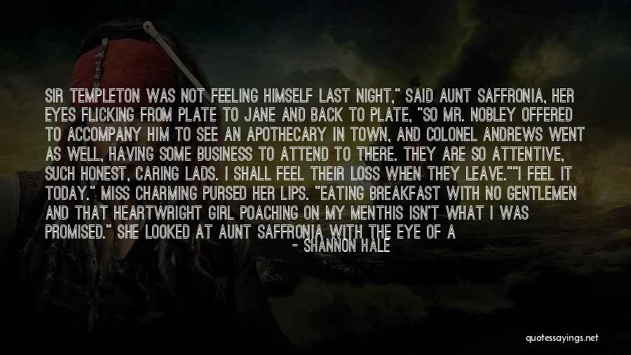 Feeling Of Loss Quotes By Shannon Hale Feeling Of Loss Quotes By Shannon Hale