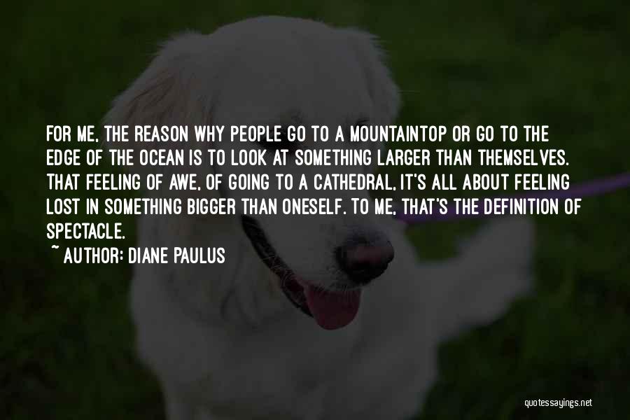 Feeling Of Lost Quotes By Diane Paulus