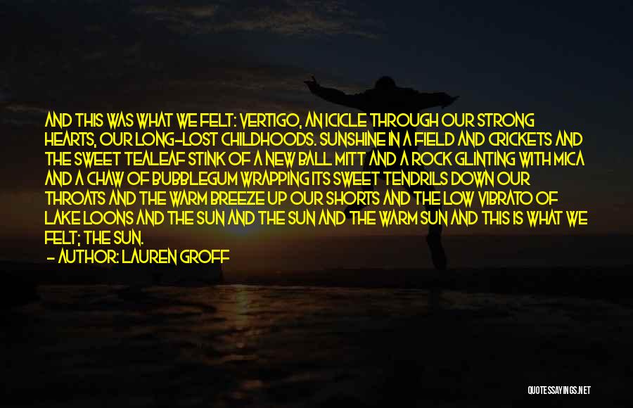 Feeling Of Lost Quotes By Lauren Groff