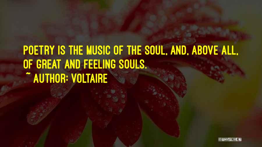 Feeling Of Music Quotes By Voltaire