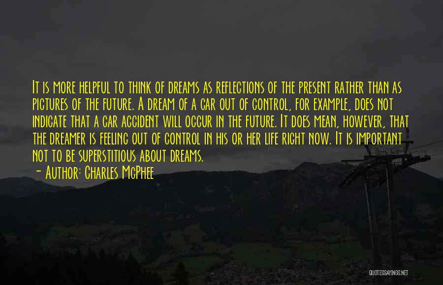 Feeling Out Of Control Quotes By Charles McPhee