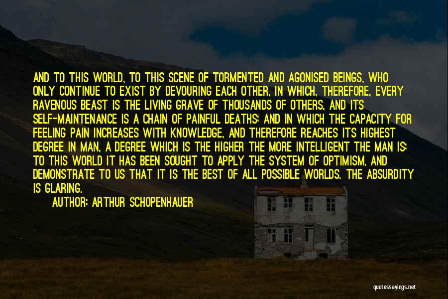 Feeling Pain For Others Quotes By Arthur Schopenhauer