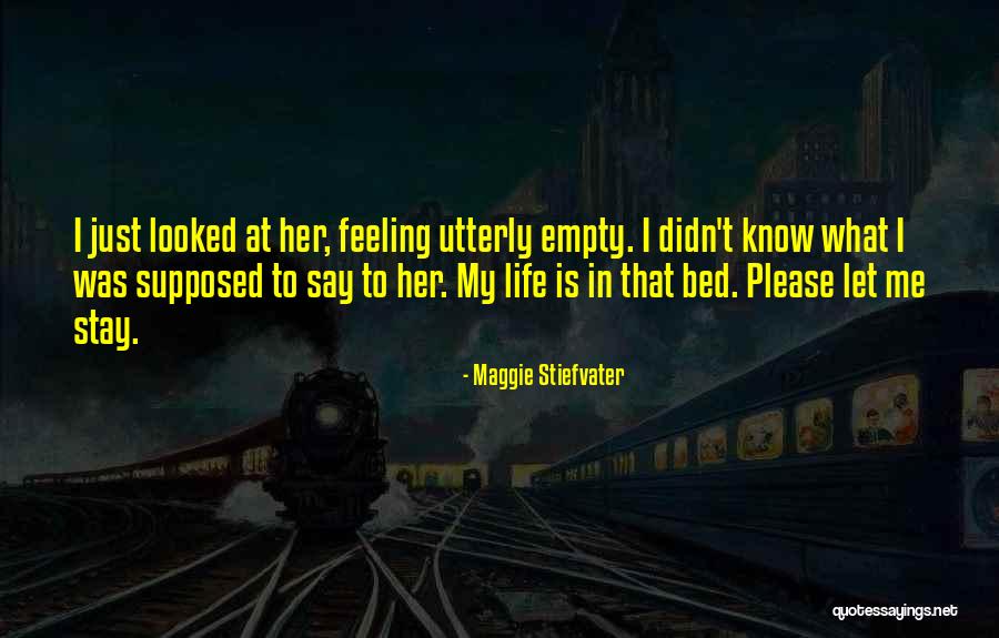 Feeling Pain In Love Quotes By Maggie Stiefvater