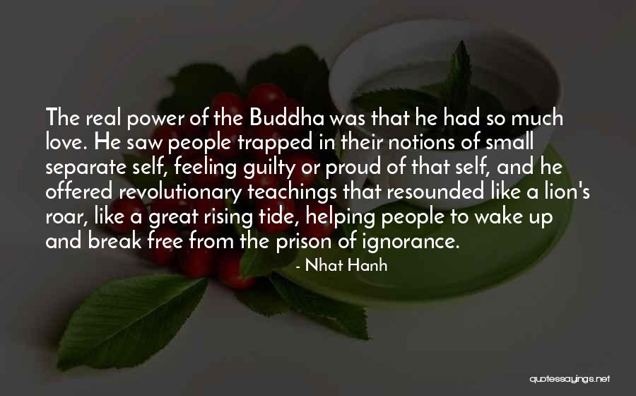 Feeling Proud To Have You Quotes By Nhat Hanh