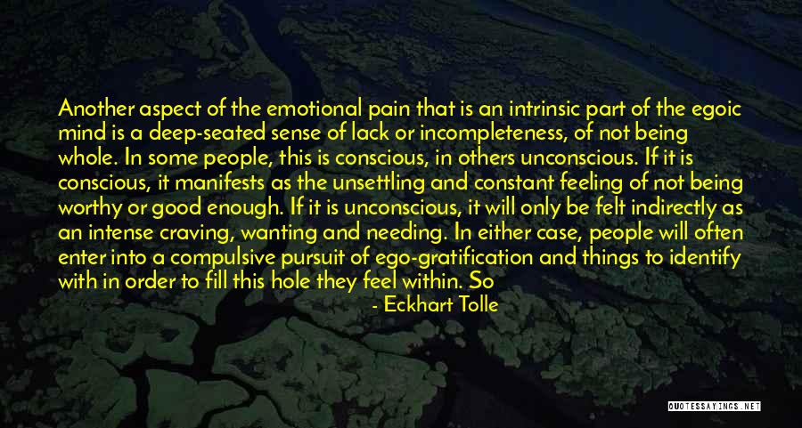 Feeling Really Good Quotes By Eckhart Tolle