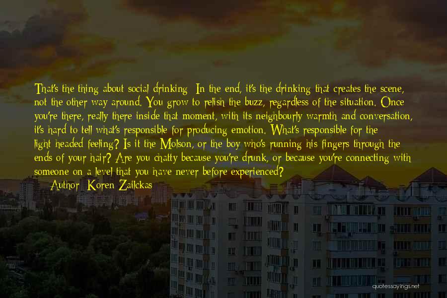 Feeling Responsible Quotes By Koren Zailckas