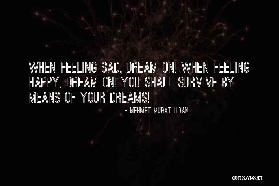 Feeling Sad But Happy Quotes By Mehmet Murat Ildan