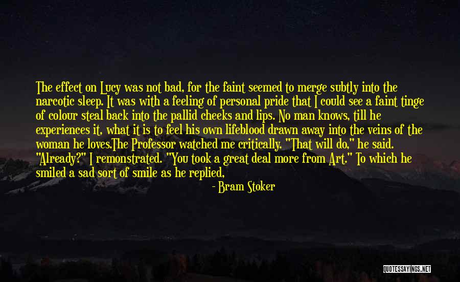 Feeling Sad In Love Quotes By Bram Stoker