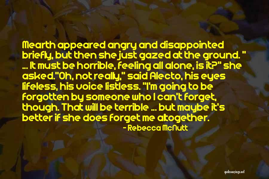 Feeling Sad In Love Quotes By Rebecca McNutt