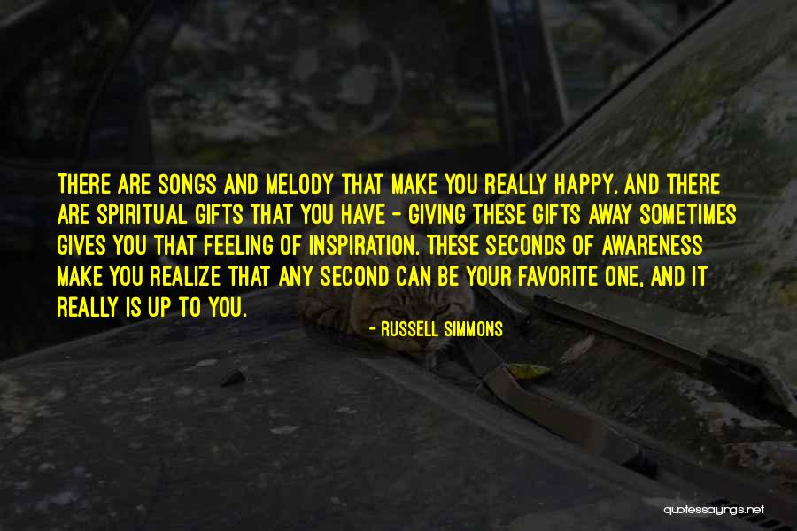 Feeling Second Quotes By Russell Simmons