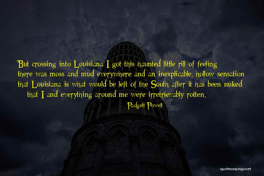Feeling Sensation Quotes By Padgett Powell Feeling Sensation Quotes By Padgett Powell
