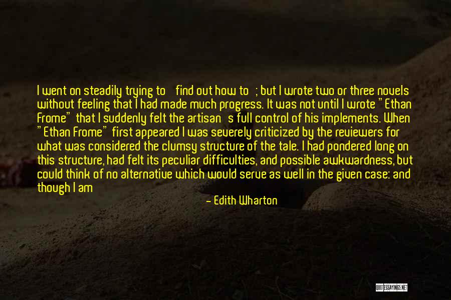 Feeling So Bored Quotes By Edith Wharton