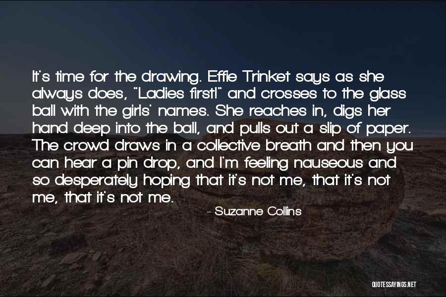 Feeling So Deep Quotes By Suzanne Collins Feeling So Deep Quotes By Suzanne Collins