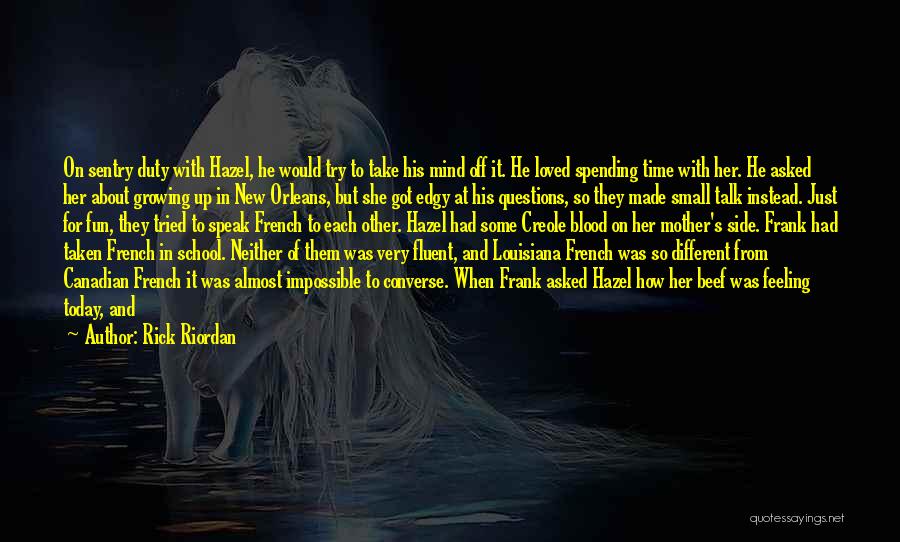 Feeling So Loved Quotes By Rick Riordan