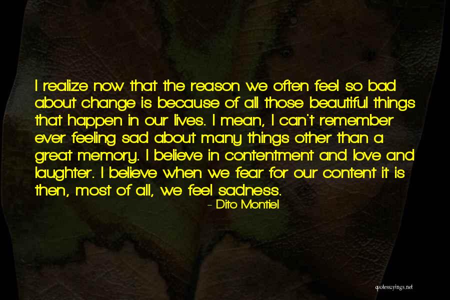 Feeling So Sad Quotes By Dito Montiel Feeling So Sad Quotes By Dito Montiel