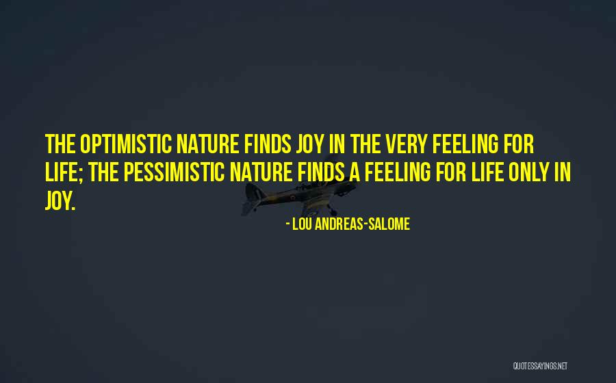 Feeling The Nature Quotes By Lou Andreas-Salome Feeling The Nature Quotes By Lou Andreas-Salome