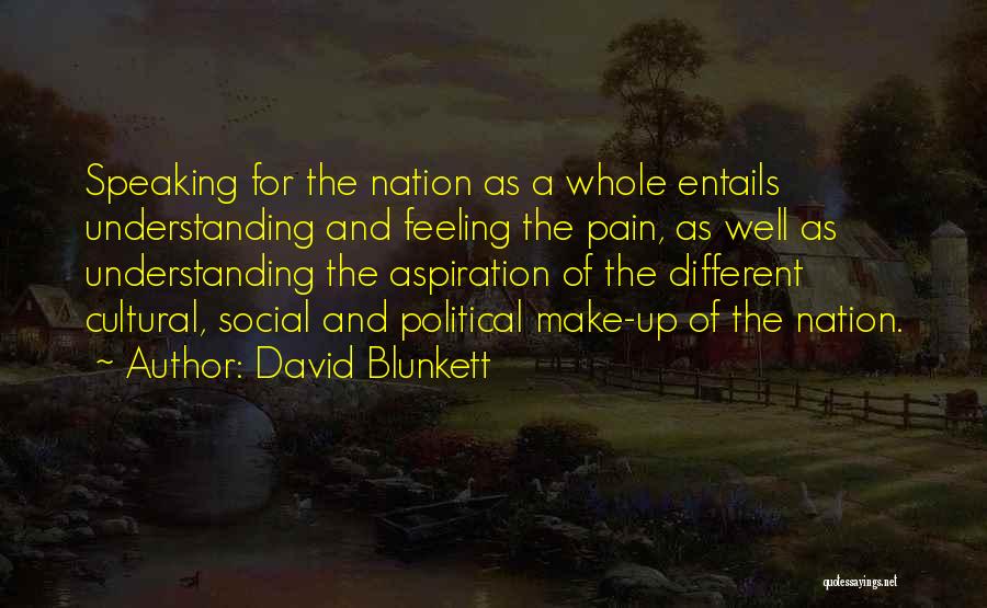 Feeling The Pain Quotes By David Blunkett